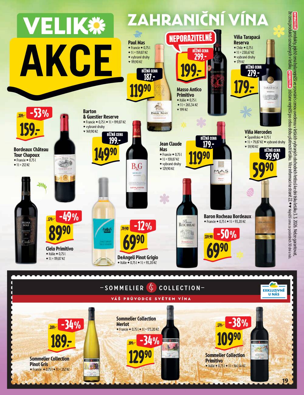 Leták Albert - Albert Supermarket katalog Velikonoce od 11.3. do 24.3.2026 - strana 19