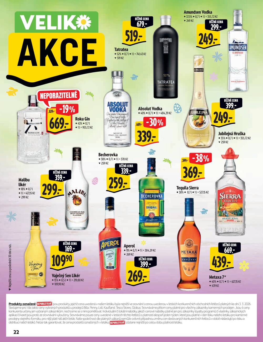 Leták Albert - Albert Supermarket katalog Velikonoce od 11.3. do 24.3.2026 - strana 22