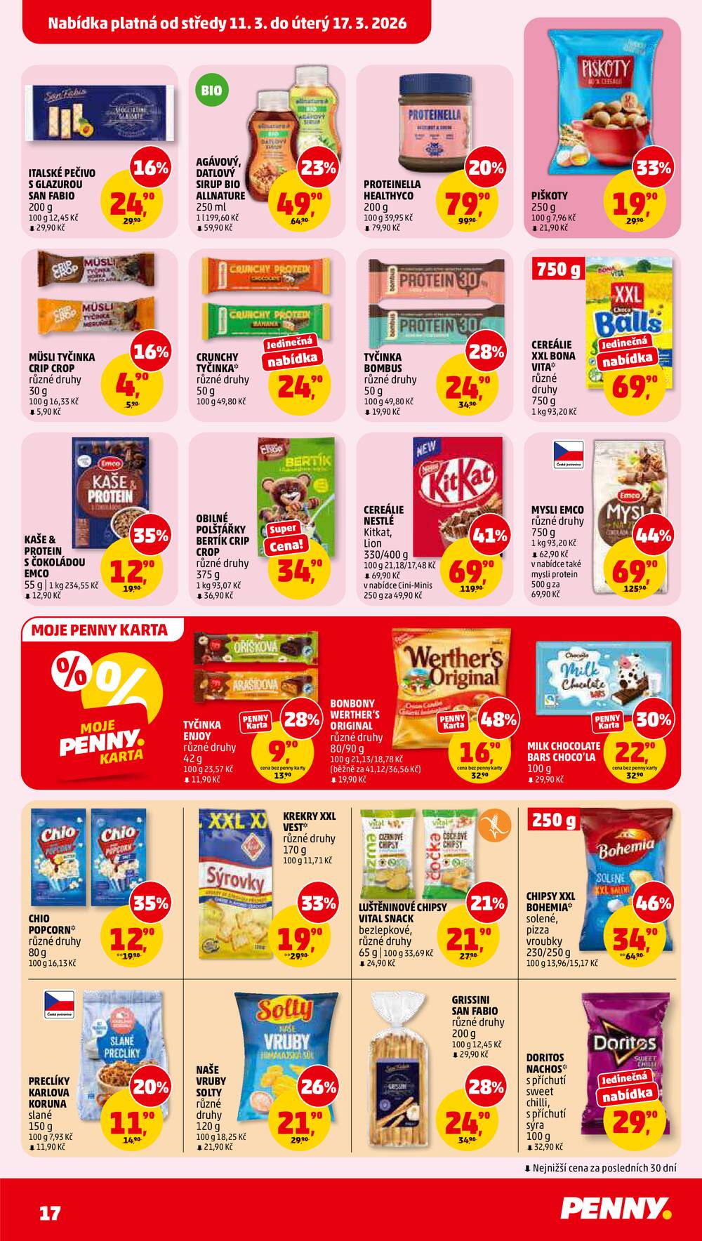 Penny Market od 11.3. do 17.3.2026