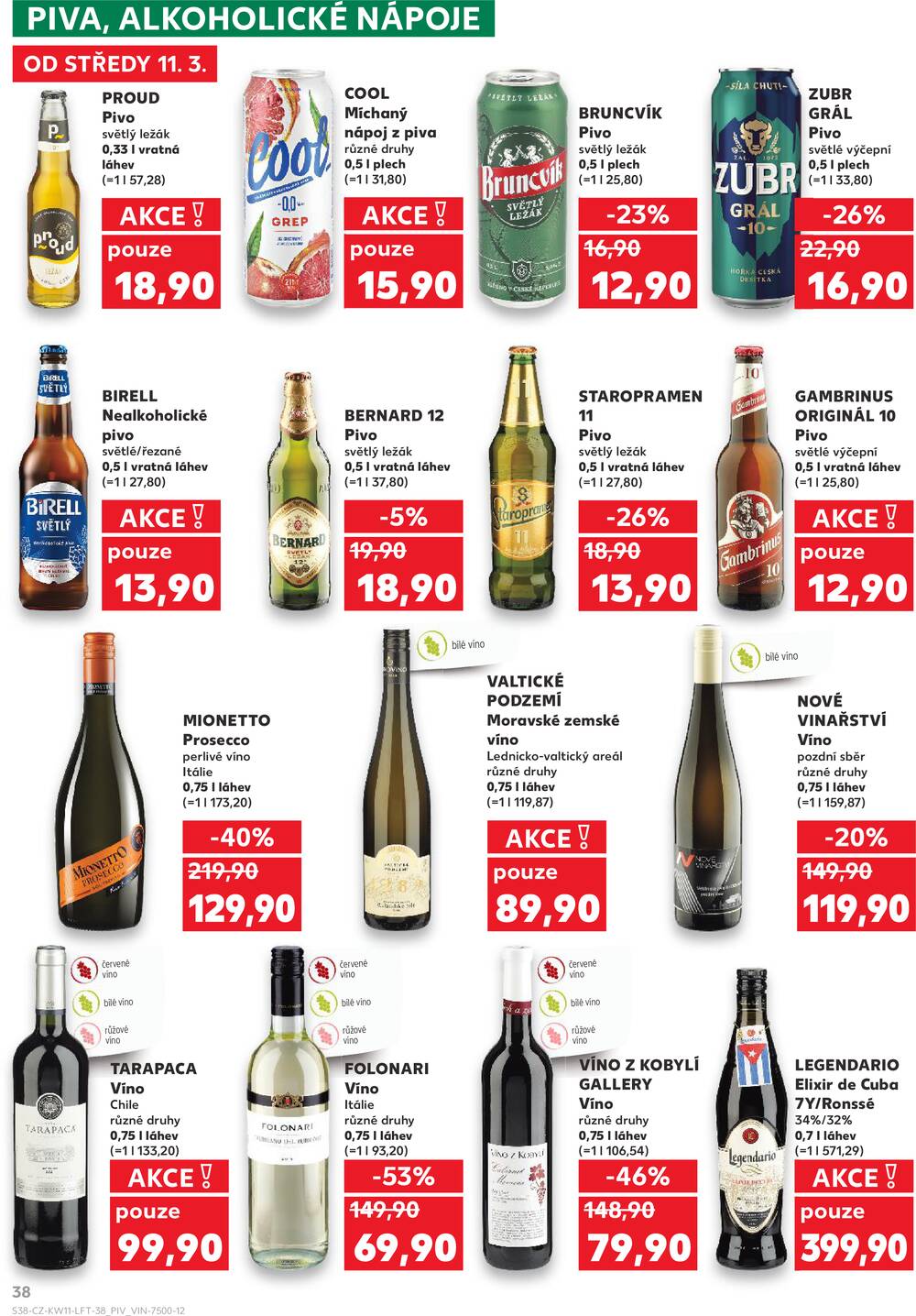 Kaufland 11.3. - 17.3. - Kaufland - Zábřeh na Moravě