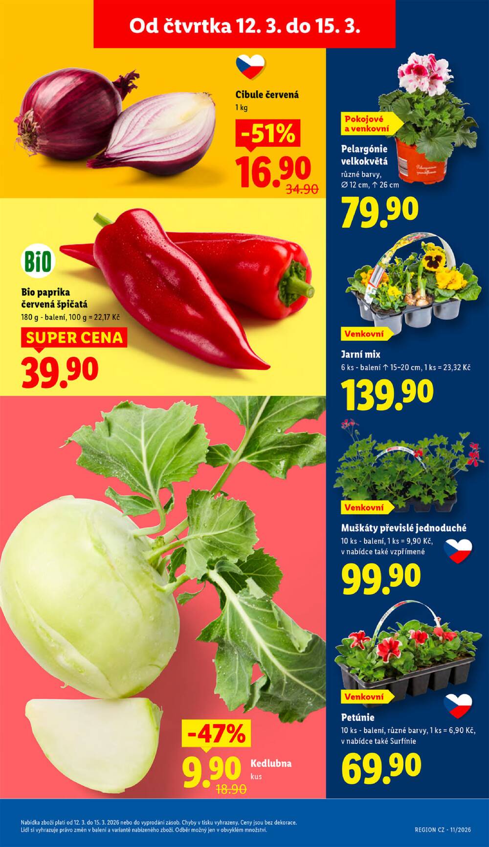 Lidl Čtvrtek od 12.3. do 15.3.2026