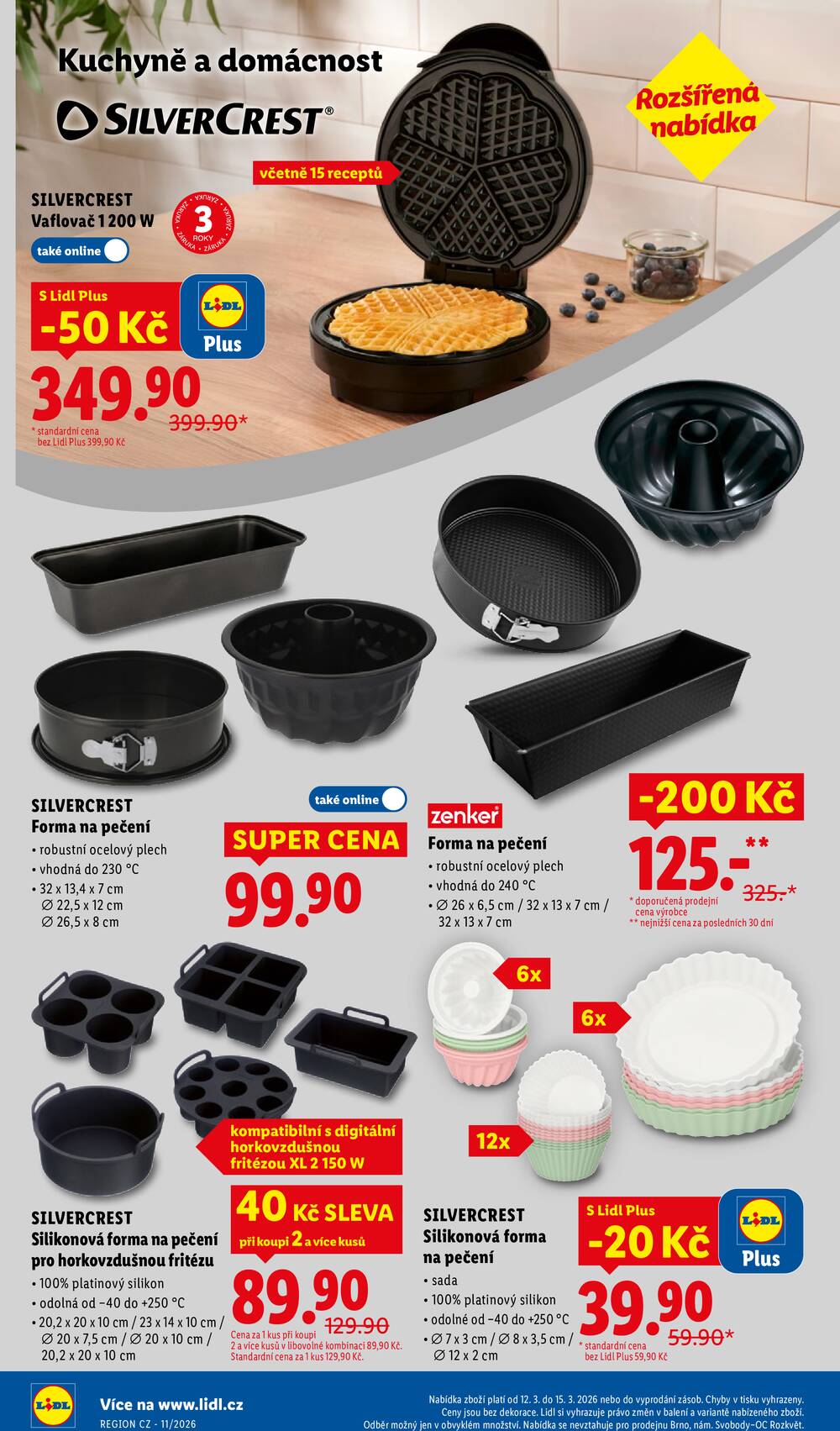 Lidl Čtvrtek od 12.3. do 15.3.2026