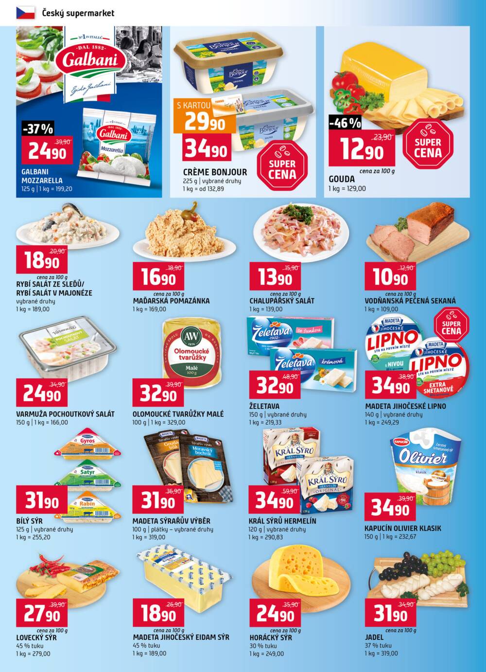 Leták Terno - Terno České Budějovice, Hradec Králové, Olomouc, Třeboň, Trhové Sviny, Týn nad Vltavou, Borovany, Bechyně 18.3. - 24.3. - strana 4