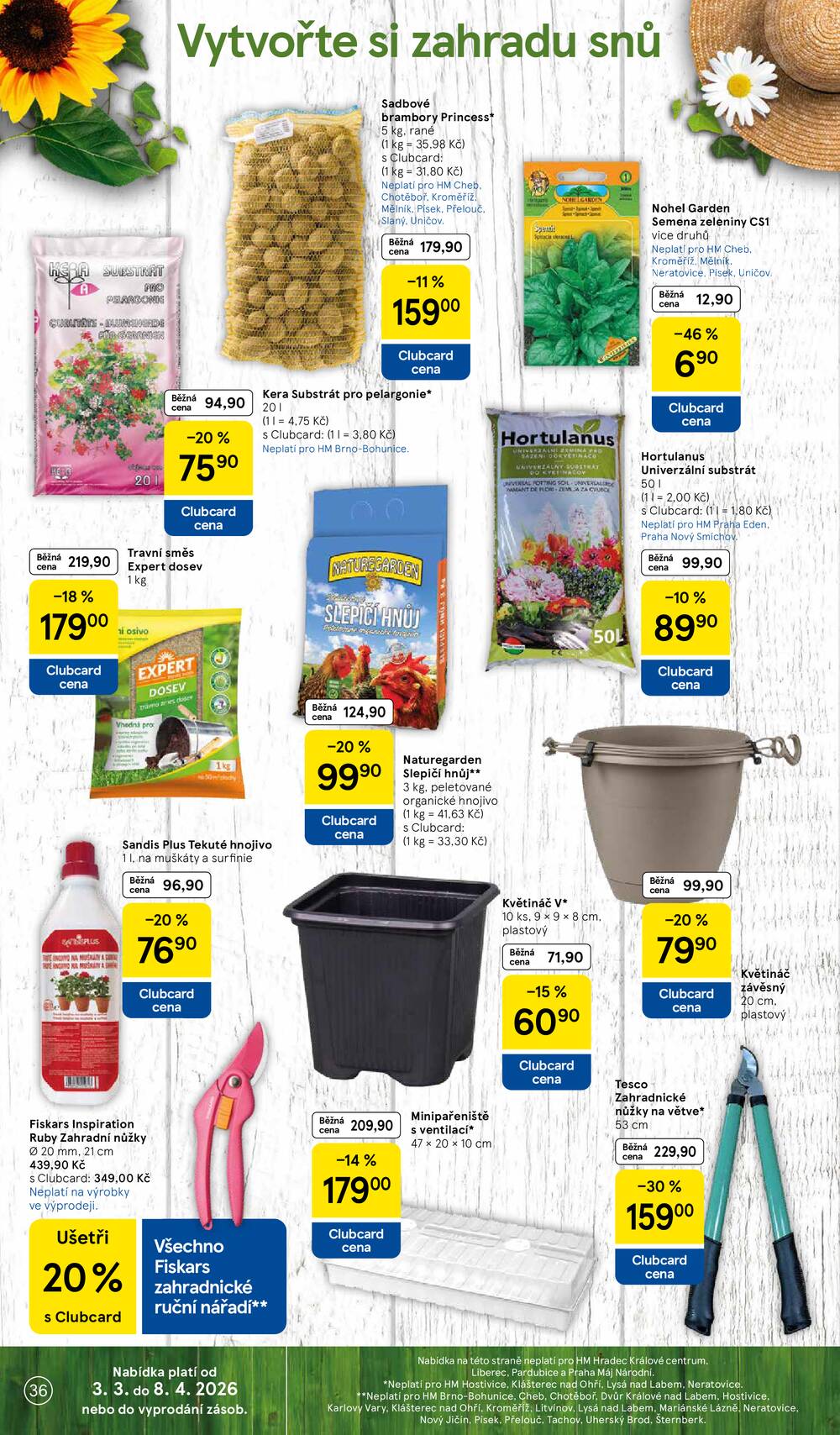 Tesco malé hypermarkety od 18.3. do 24.3.2026