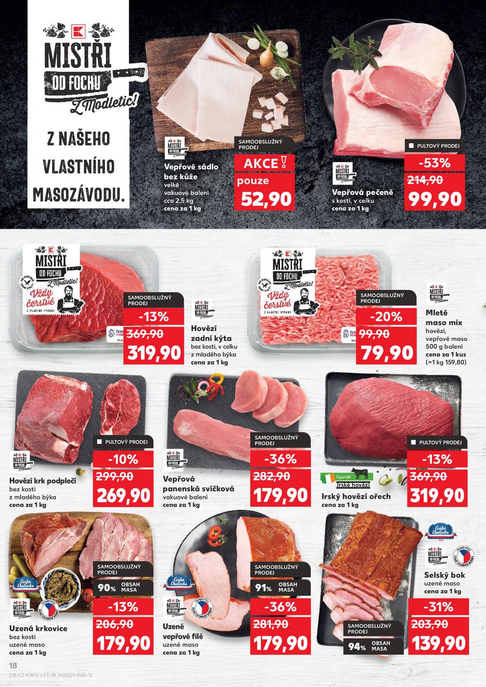Leták Kaufland - Kaufland 18.3. - 24.3. - Kaufland - Prachatice - strana 18
