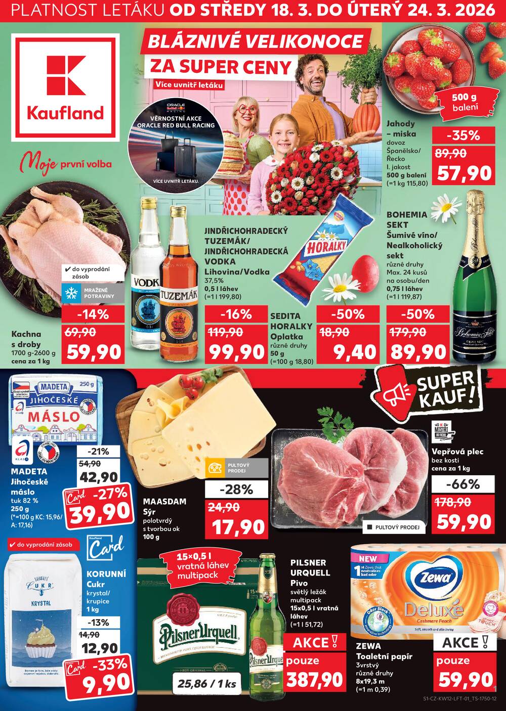 Leták Kaufland - Kaufland 18.3. - 24.3. - Kaufland - Beroun - strana 1