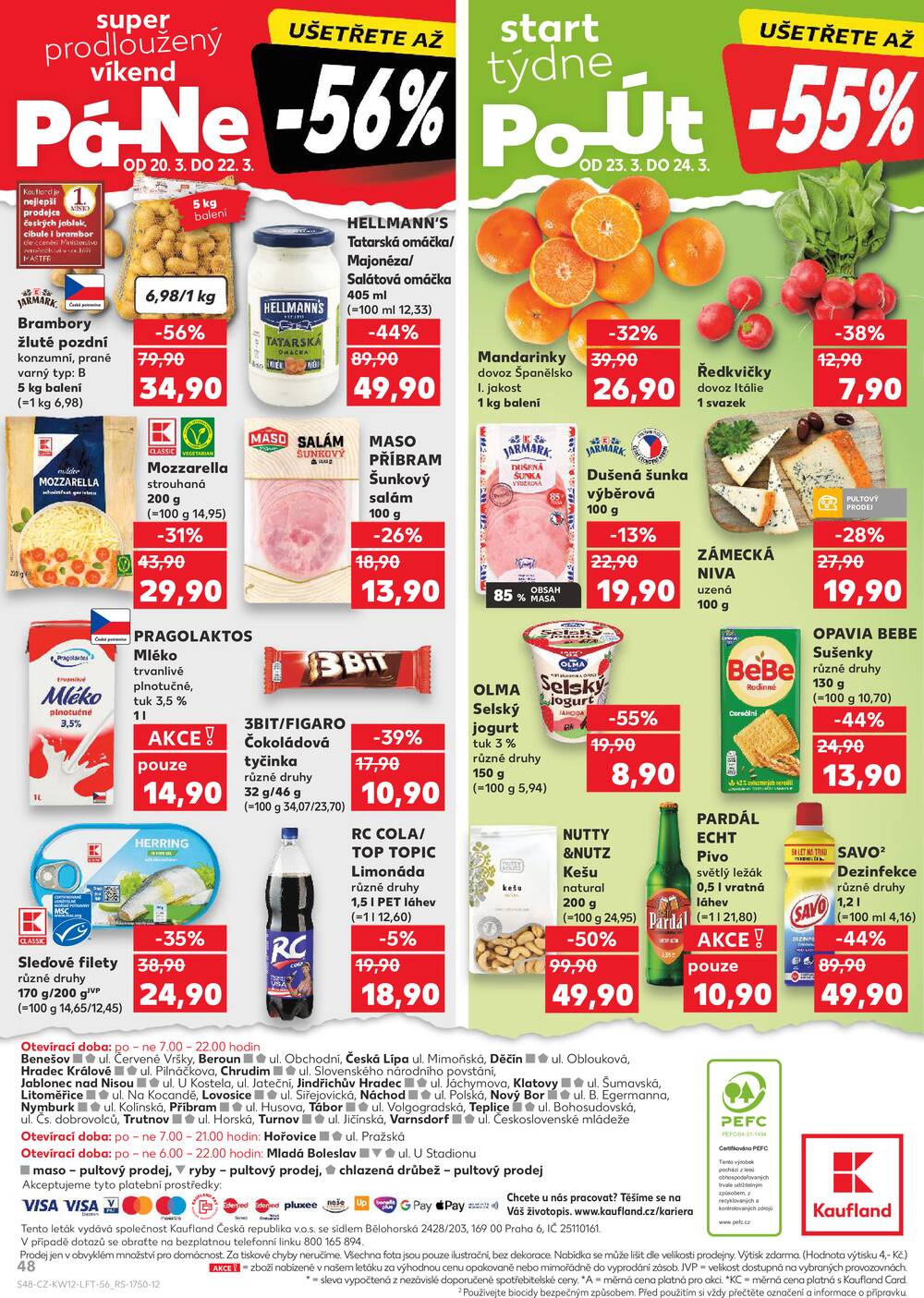 Leták Kaufland - Kaufland 18.3. - 24.3. - Kaufland - Beroun - strana 48