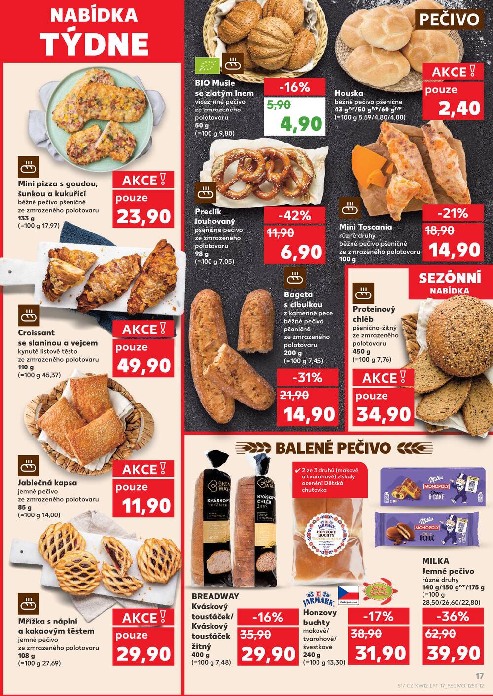 Leták Kaufland - Kaufland 18.3. - 24.3. - Kaufland - Teplice (Čs. Dobrovolců) - strana 17