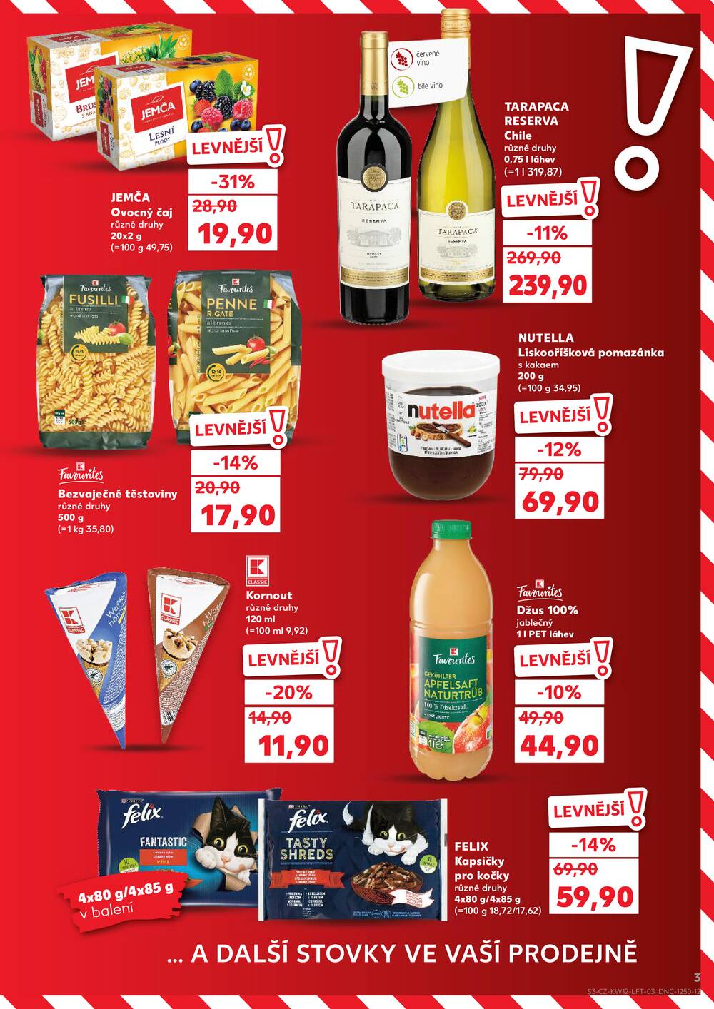 Kaufland 18.3. - 24.3. - Kaufland - Nový Bor