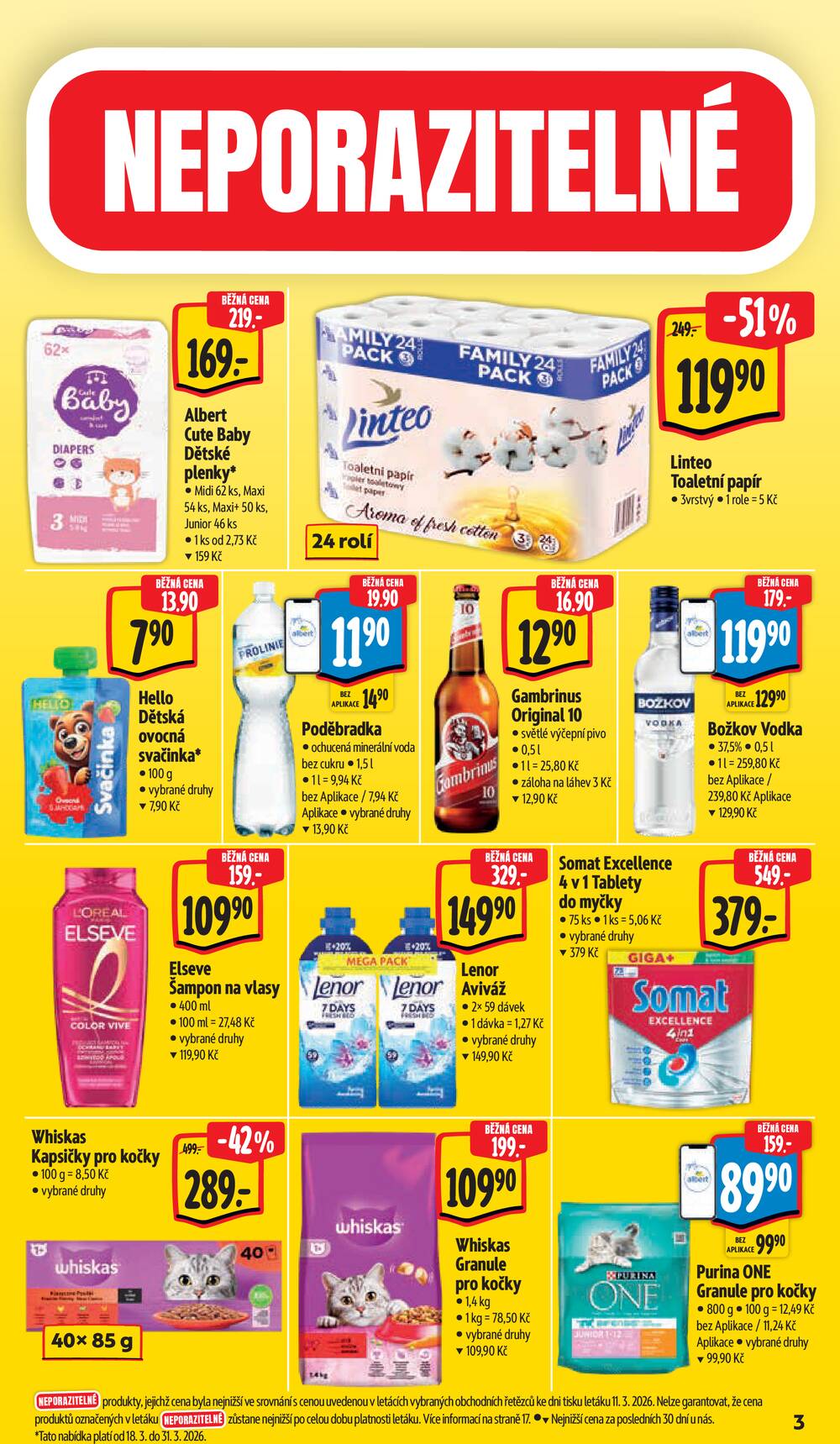 Albert Supermarket od 18.3. do 24.3.2026