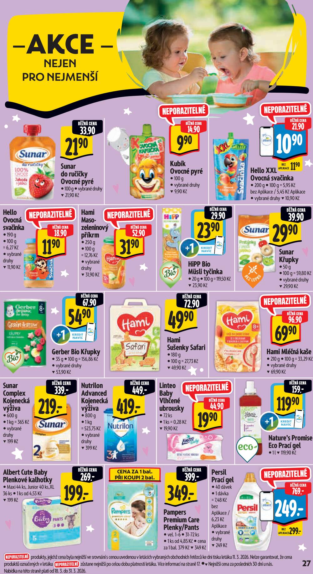 Albert Supermarket Jihomoravský od 18.3. do 24.3.2026