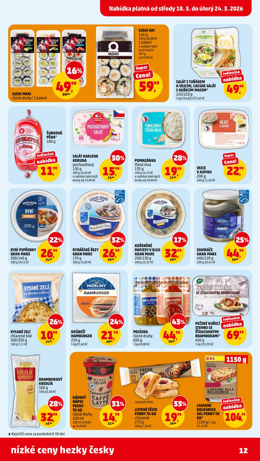 Penny Market od 18.3. do 24.3.2026