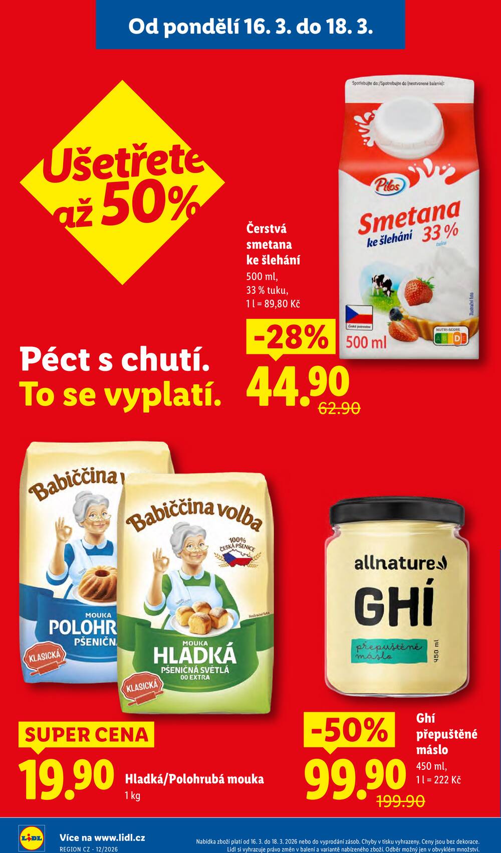 Lidl od 16.3. do 18.3.2026