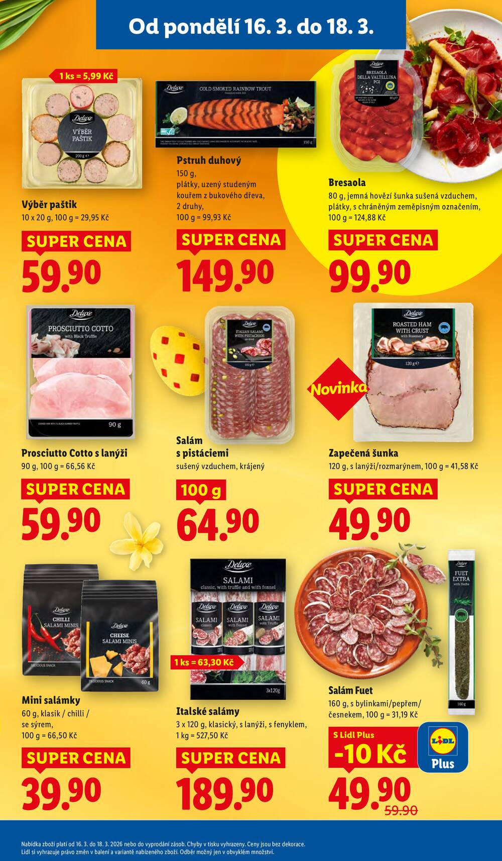 Lidl od 16.3. do 18.3.2026