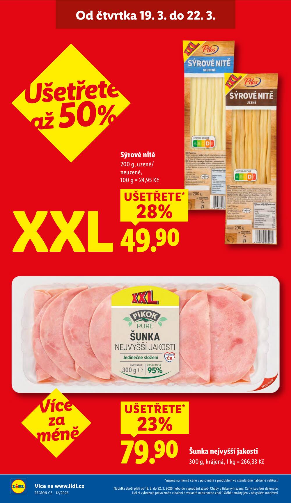 Lidl Čtvrtek od 19.3. do 22.3.2026
