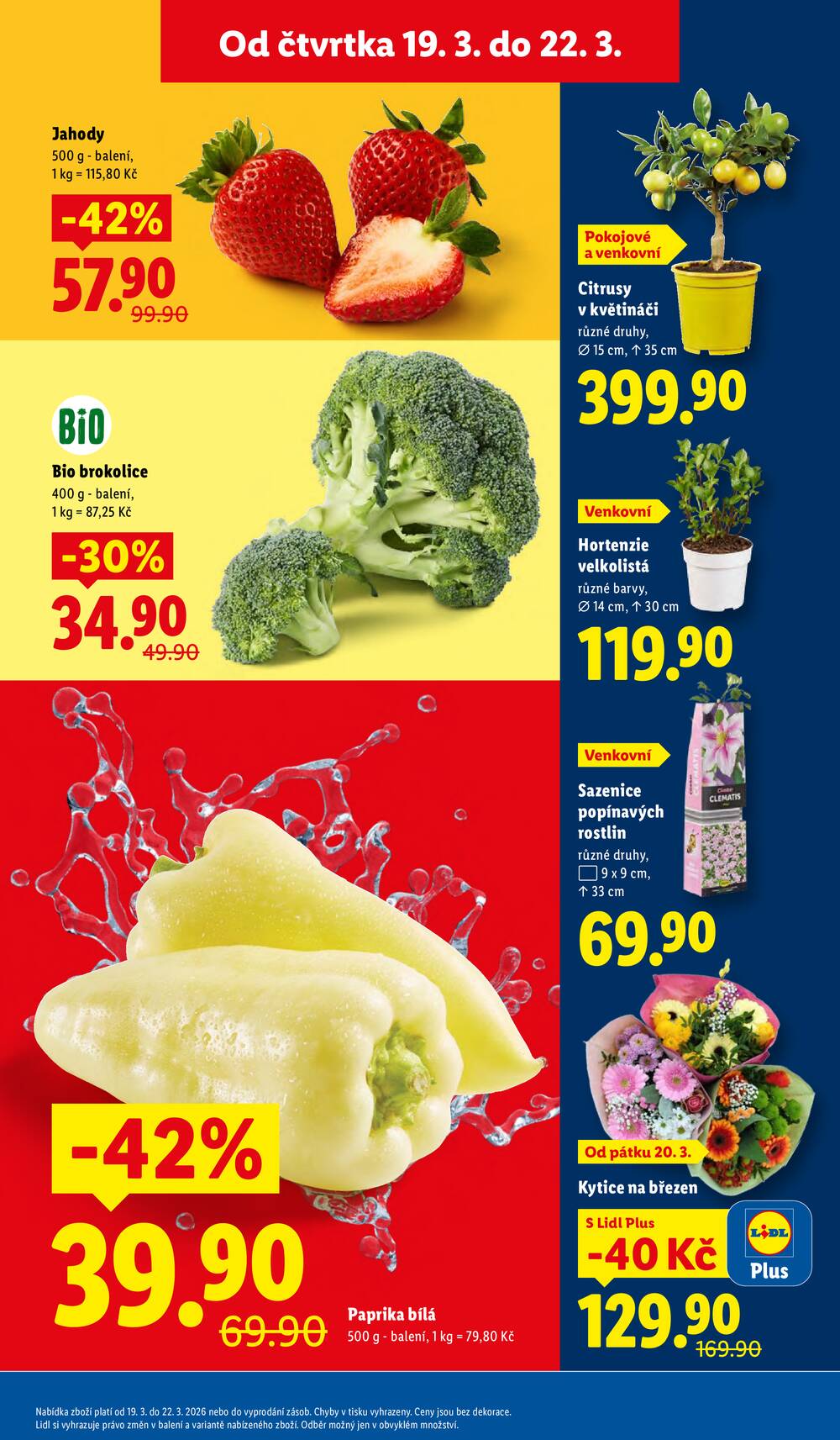 Lidl Čtvrtek od 19.3. do 22.3.2026