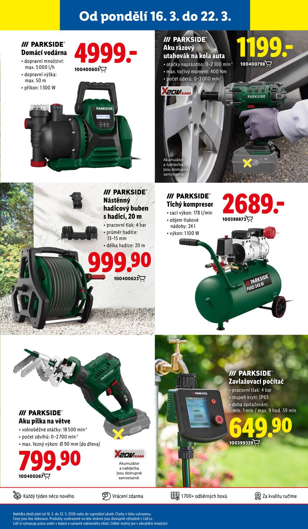 Lidl Čtvrtek od 19.3. do 22.3.2026