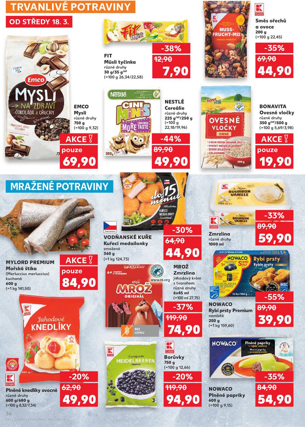 Kaufland 18.3. - 24.3. - Kaufland - Ostrov - Jáchymovská