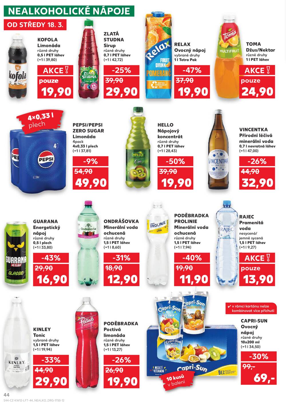 Kaufland 18.3. - 24.3. - Kaufland - Chomutov - centrum