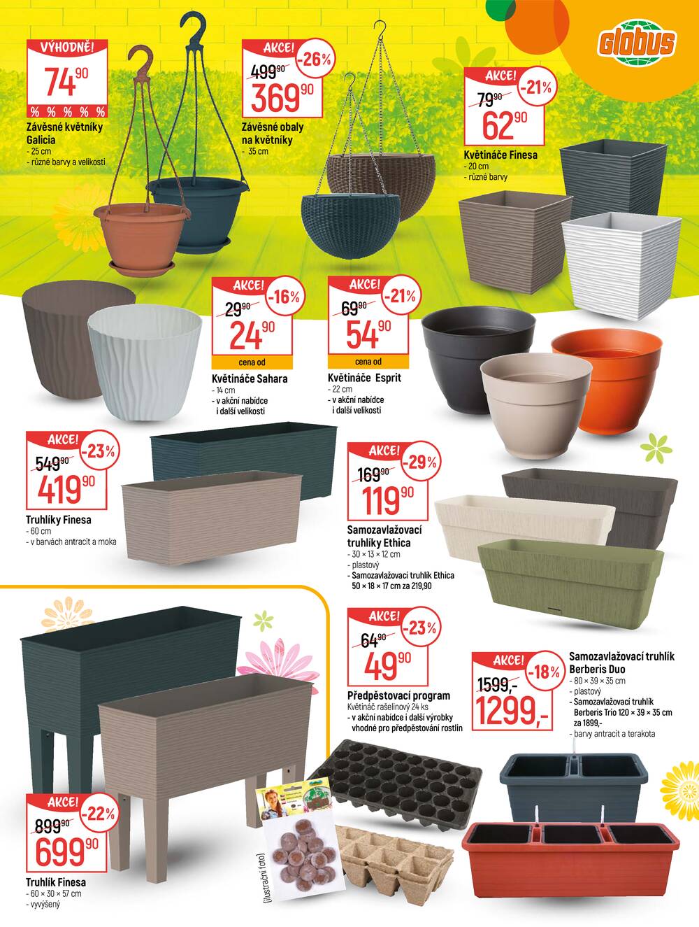 Akční leták Globus 18.3. - 12.4.2026 - Globus Praha - Centrum Černý Most
