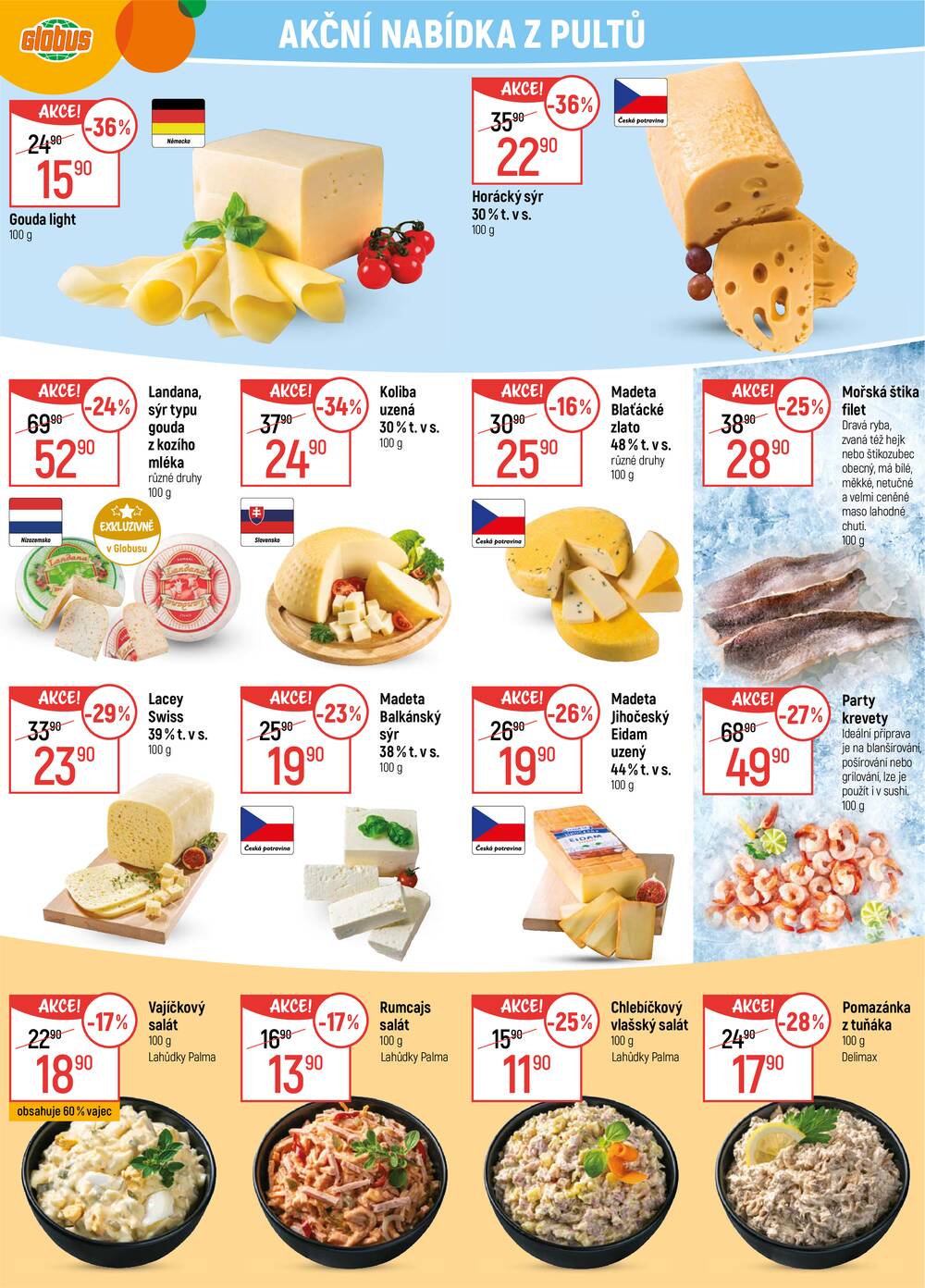 Akční leták Globus 18.3. - 24.3.2026 - Globus Praha - Čakovice
