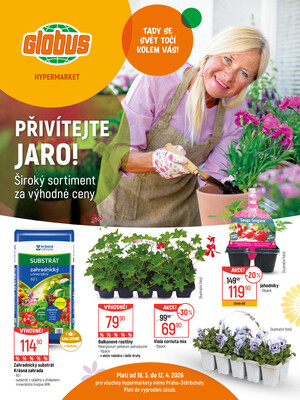Leták Akční leták Globus 18.3. - 12.4.2026 - Globus Olomouc