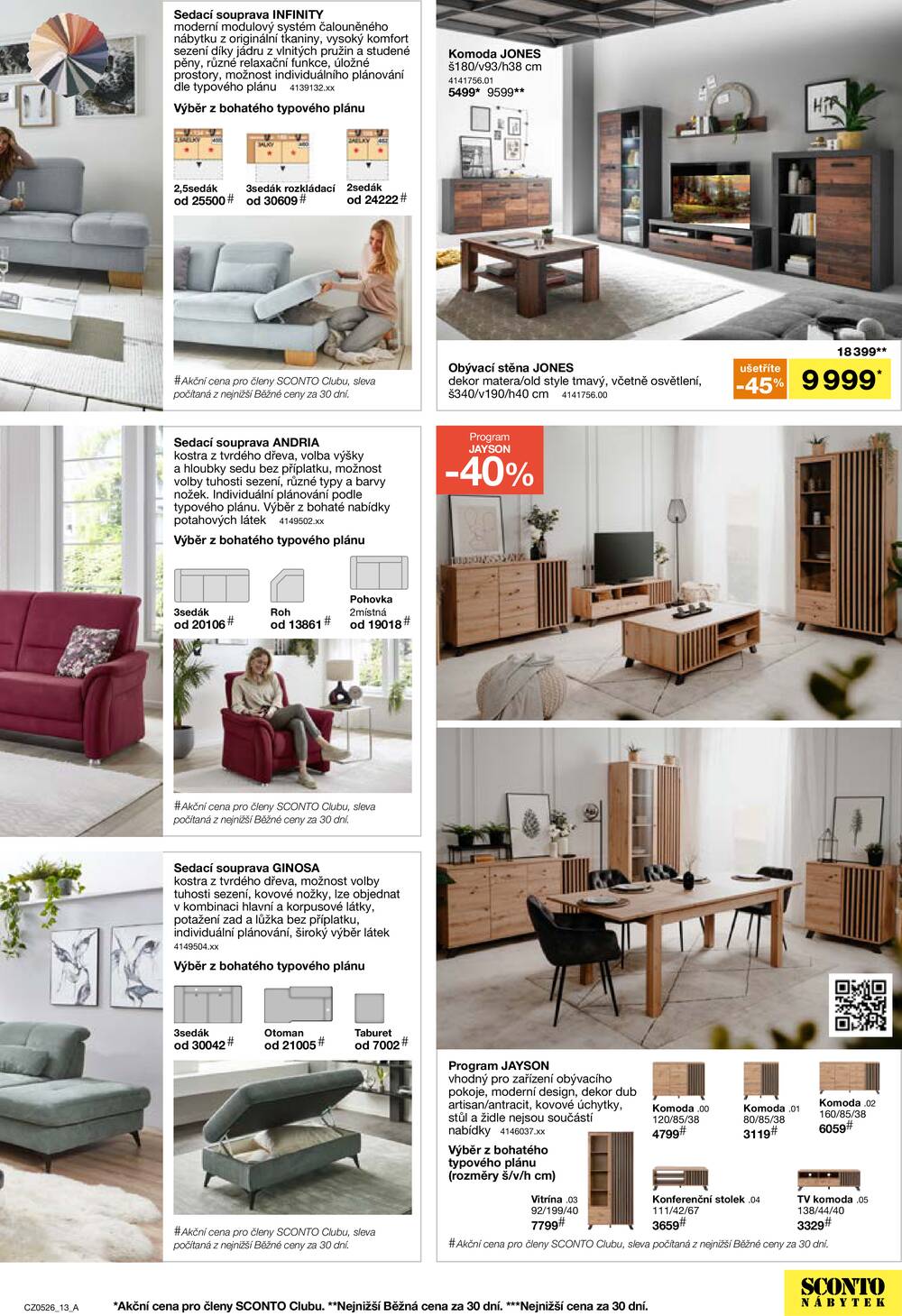 Leták SCONTO Nábytek - Sconto nábytek od 25.3. do 21.4.2026 - strana 13 Leták SCONTO Nábytek - Sconto nábytek od 25.3. do 21.4.2026 - strana 13