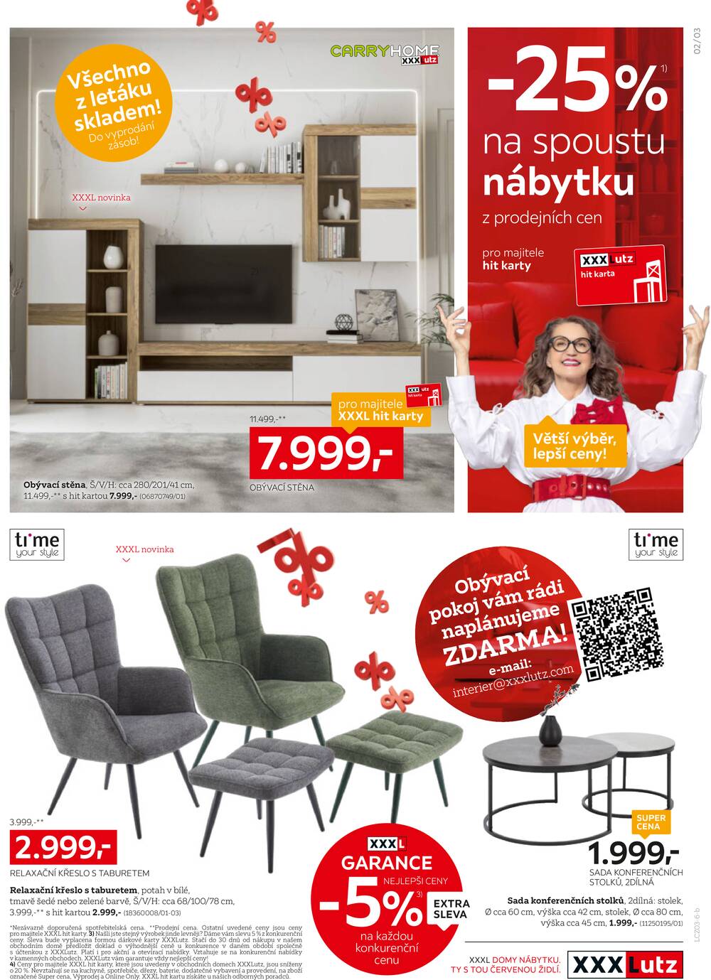 Leták XXXLutz - XXXLutz od 23.3. do 5.4.2026 - strana 3 Leták XXXLutz - XXXLutz od 23.3. do 5.4.2026 - strana 3