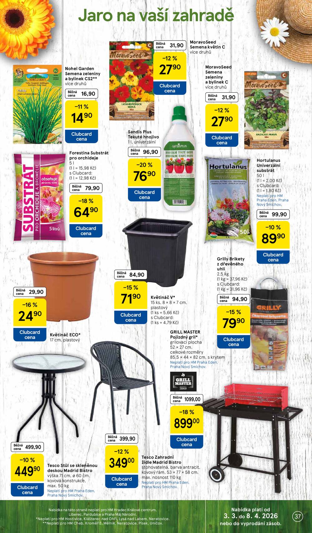 Tesco malé hypermarkety od 25.3. do 30.3.2026