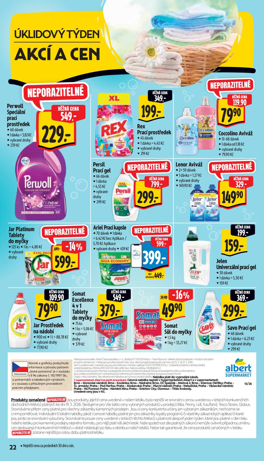 Leták Albert - Albert Supermarket od 25.3. do 31.3.2026 - strana 26