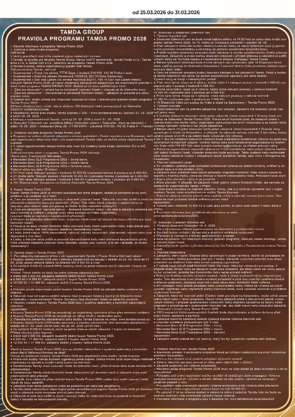 Leták Tamda Foods - Tamda Foods od 25.3. do 31.3.2026 - strana 3