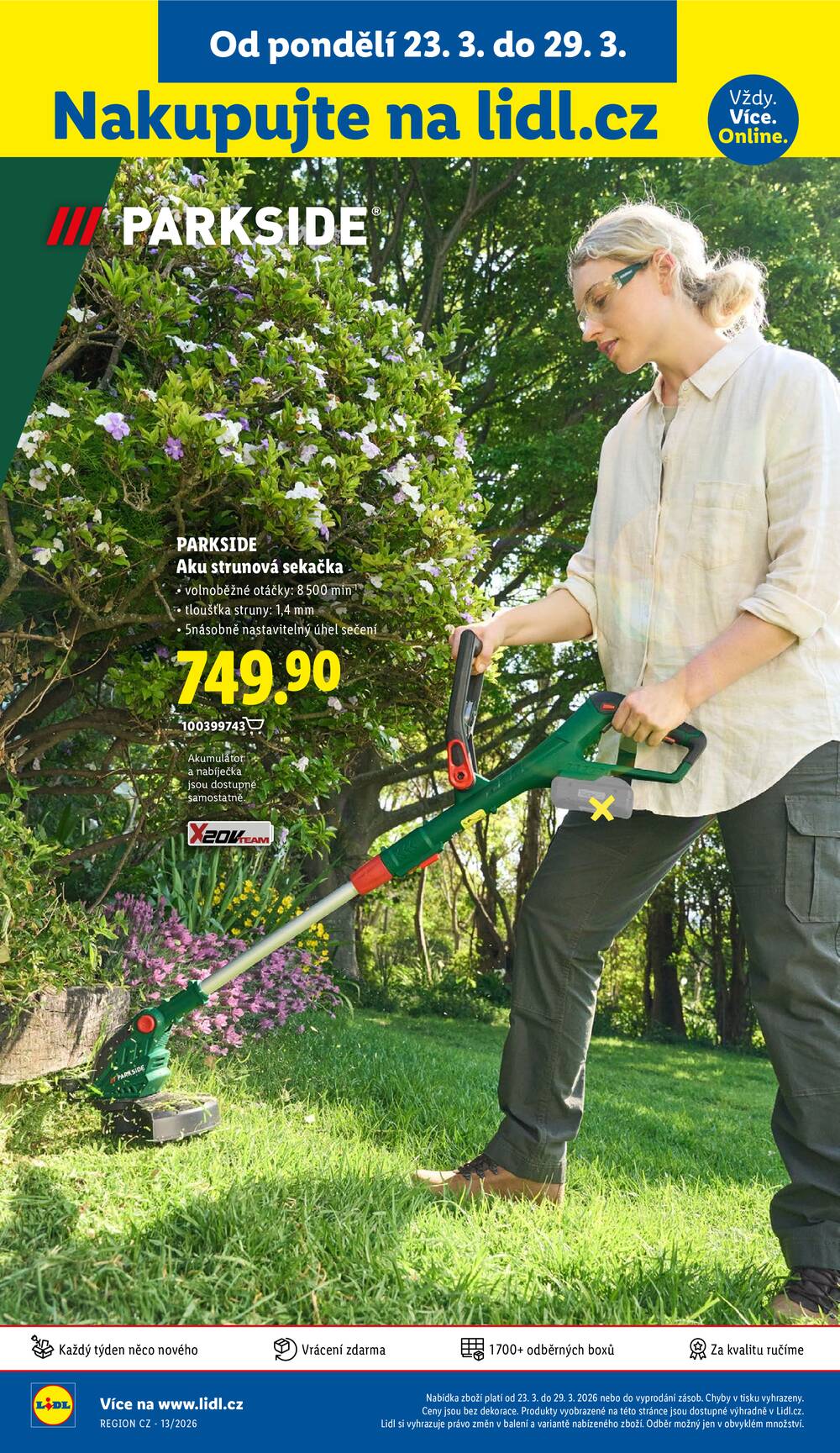 Lidl Čtvrtek od 26.3. do 29.3.2026