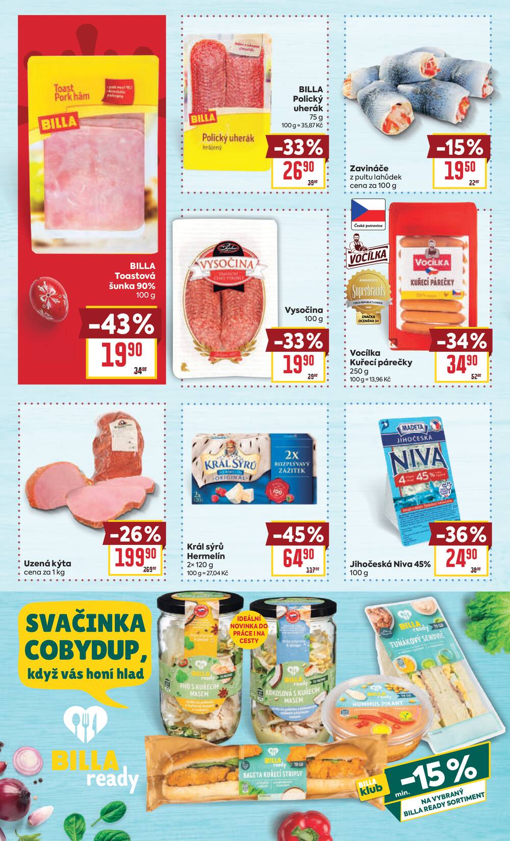 BILLA od 25.3. do 31.3.2026