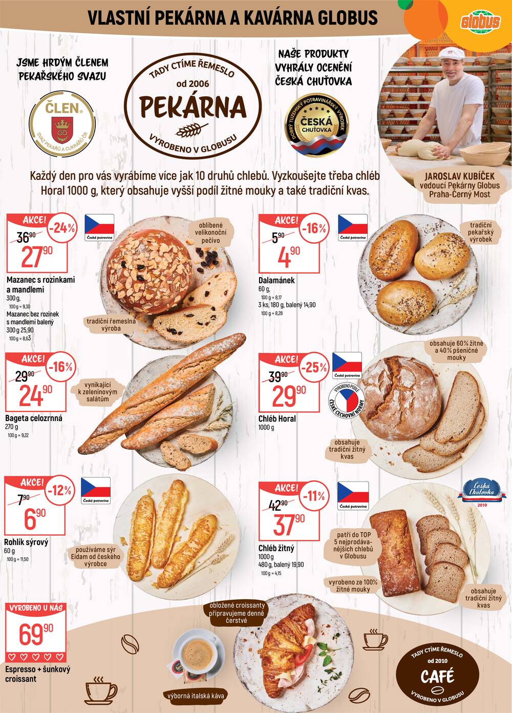 Akční leták Globus 25.3. - 31.3.2026 - Globus Praha - Centrum Černý Most