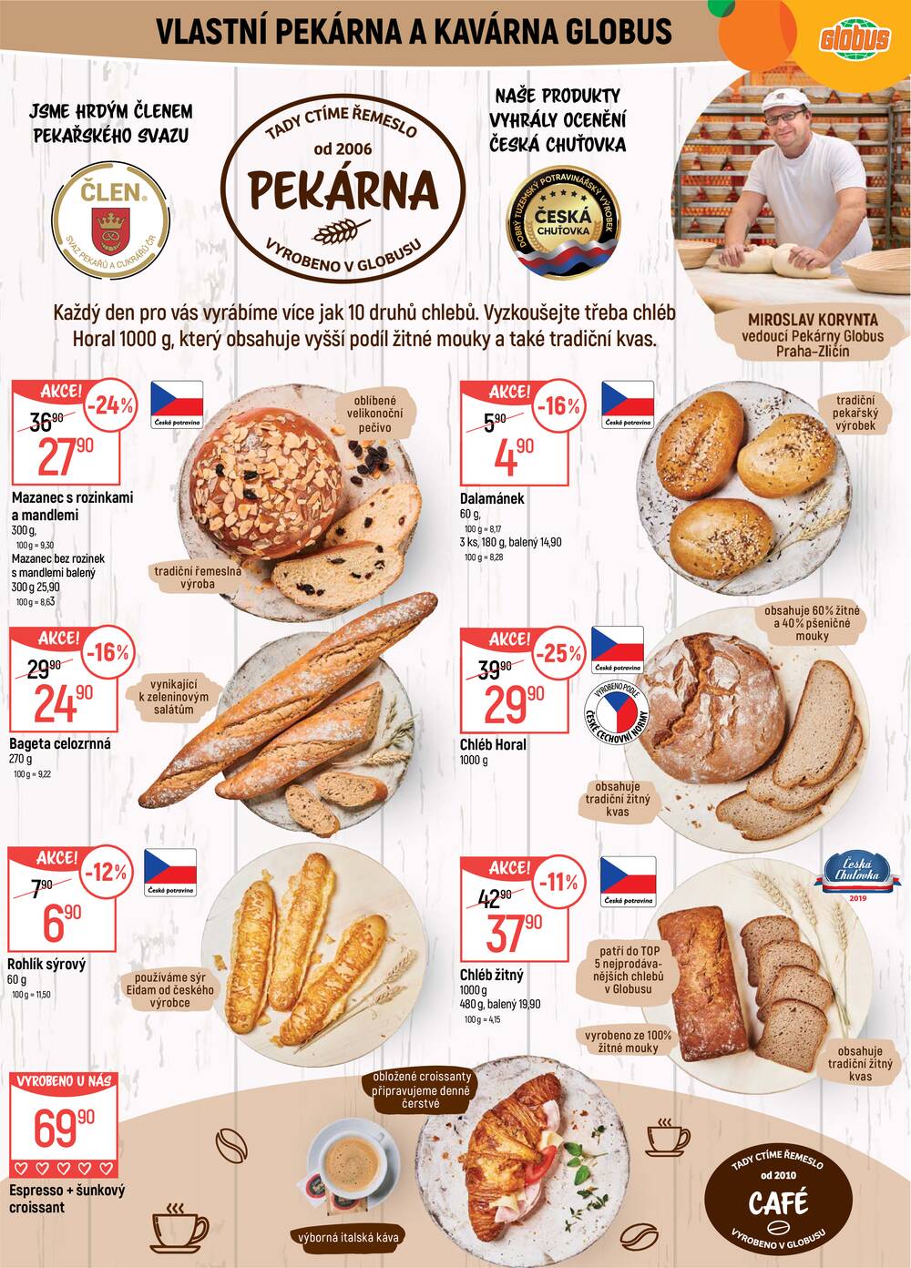Akční leták Globus 25.3. - 31.3.2026 - Globus Praha - Zličín