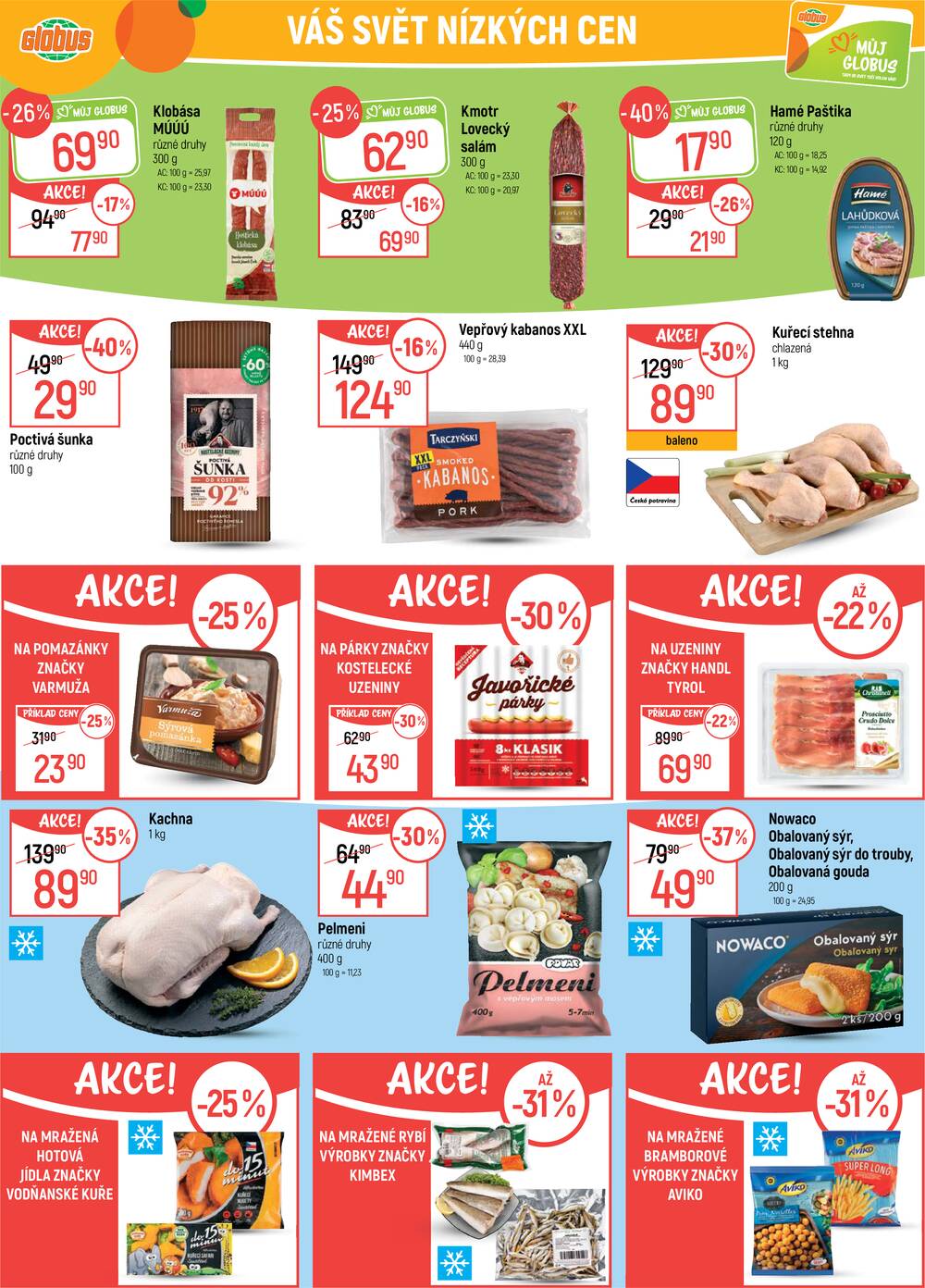 Akční leták Globus 25.3. - 31.3.2026 - Globus Havířov