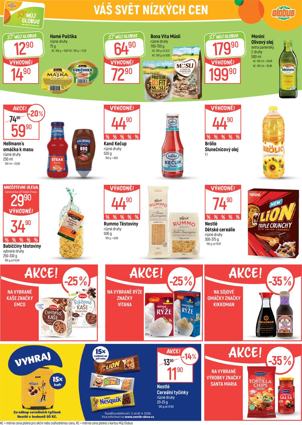 Leták Globus - Akční leták Globus 25.3. - 31.3.2026 - Globus Chomutov - strana 21
