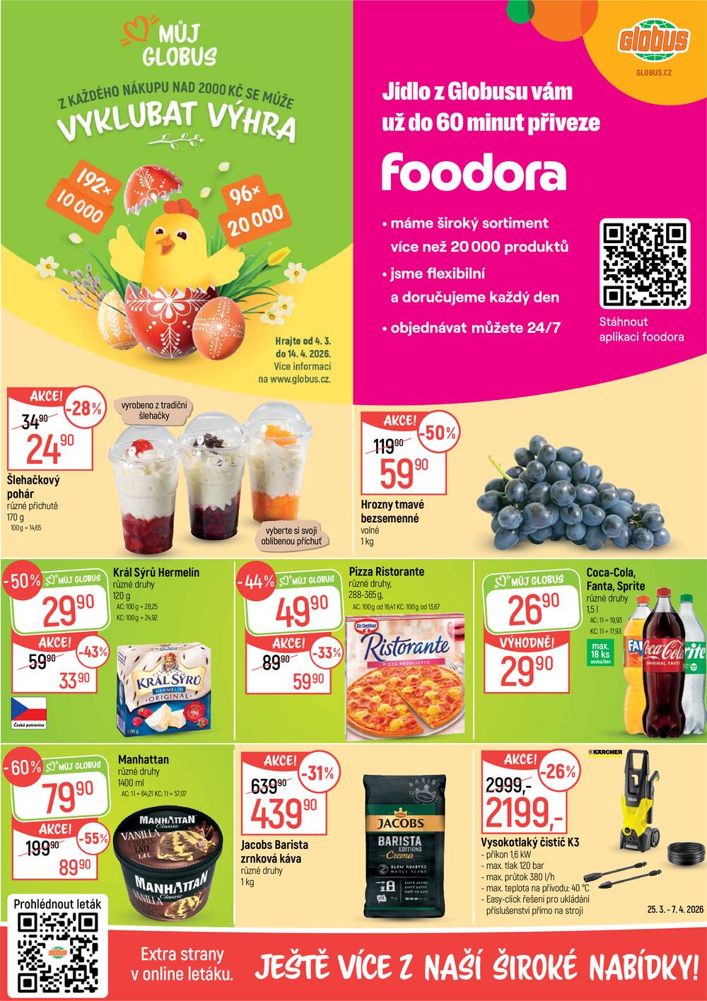 Leták Globus - Akční leták Globus 25.3. - 31.3.2026 - Globus Jenišov u Karlových Varů - strana 2