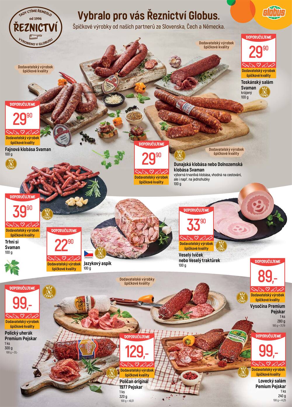 Akční leták Globus 25.3. - 31.3.2026 - Globus Ostrava