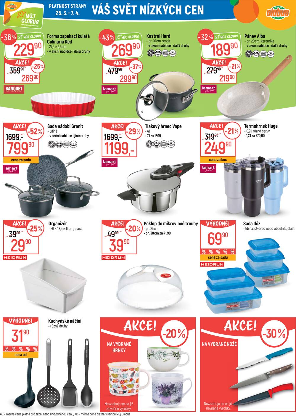 Akční leták Globus 25.3. - 31.3.2026 - Globus Ostrava