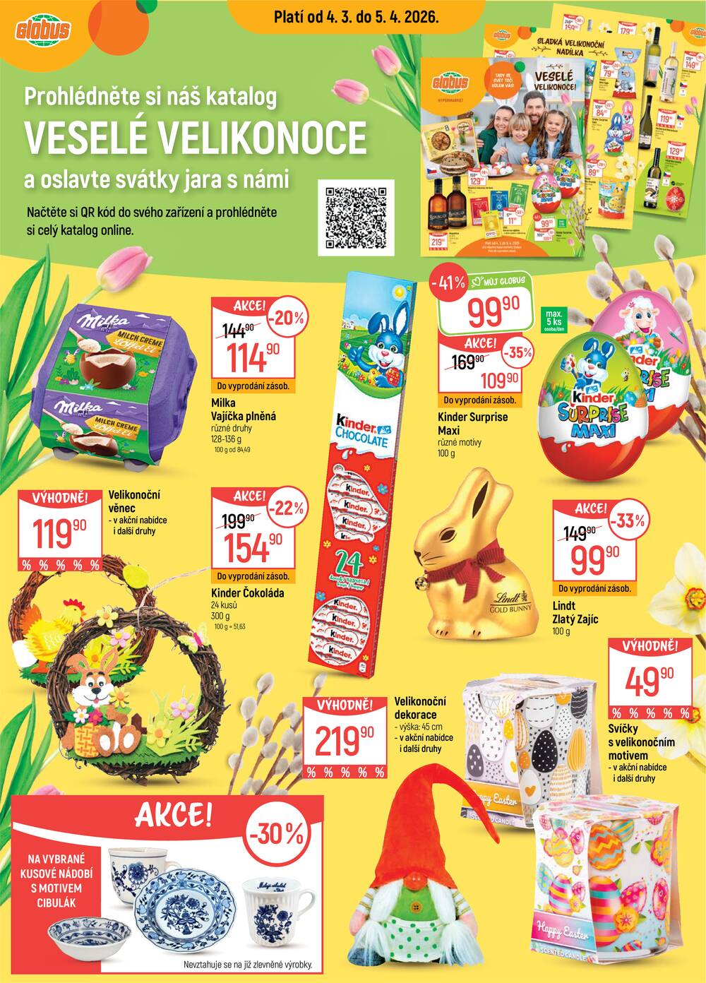 Akční leták Globus 25.3. - 31.3.2026 - Globus Chotíkov u Plzně