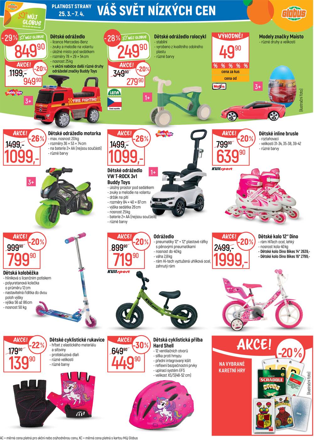 Akční leták Globus 25.3. - 31.3.2026 - Globus Chotíkov u Plzně