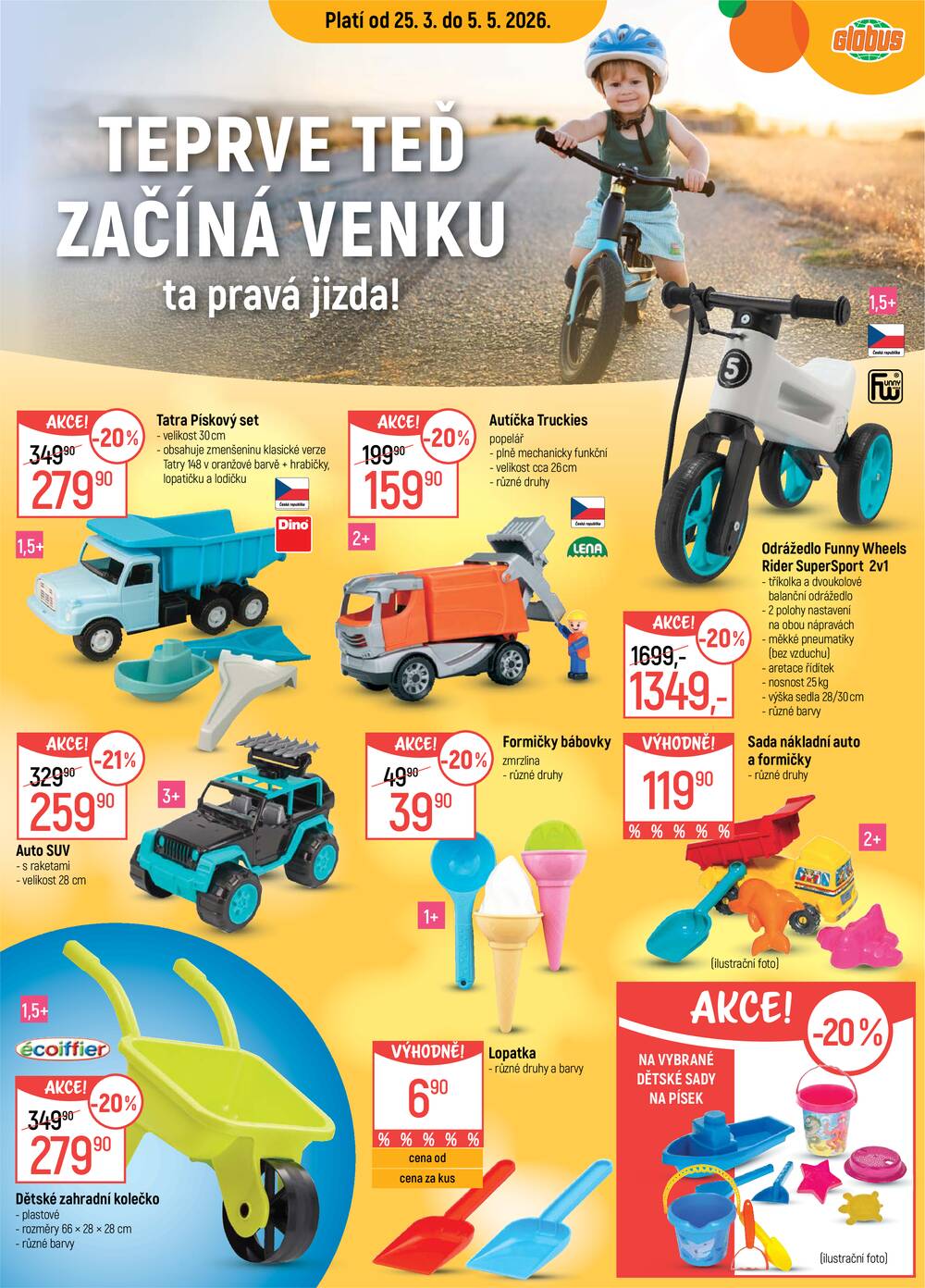 Leták Globus - Akční leták Globus 25.3. - 5.5.2026 - Globus Trmice u Ústí nad Labem - strana 1 Leták Globus - Akční leták Globus 25.3. - 5.5.2026 - Globus Trmice u Ústí nad Labem - strana 1