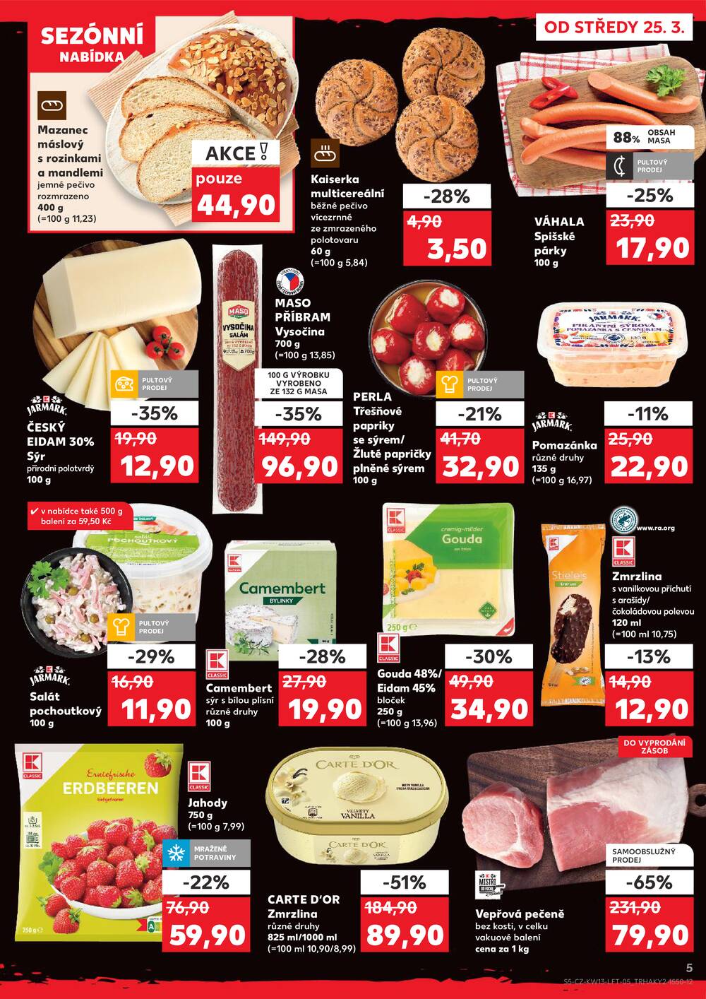Leták Kaufland - Kaufland 25.3. - 31.3. - Kaufland - Louny - strana 5