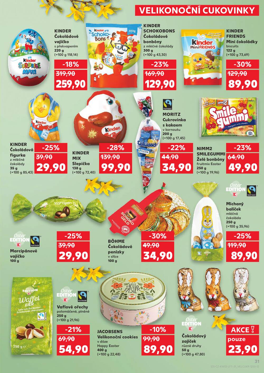 Kaufland 25.3. - 31.3. - Kaufland - Třeboň