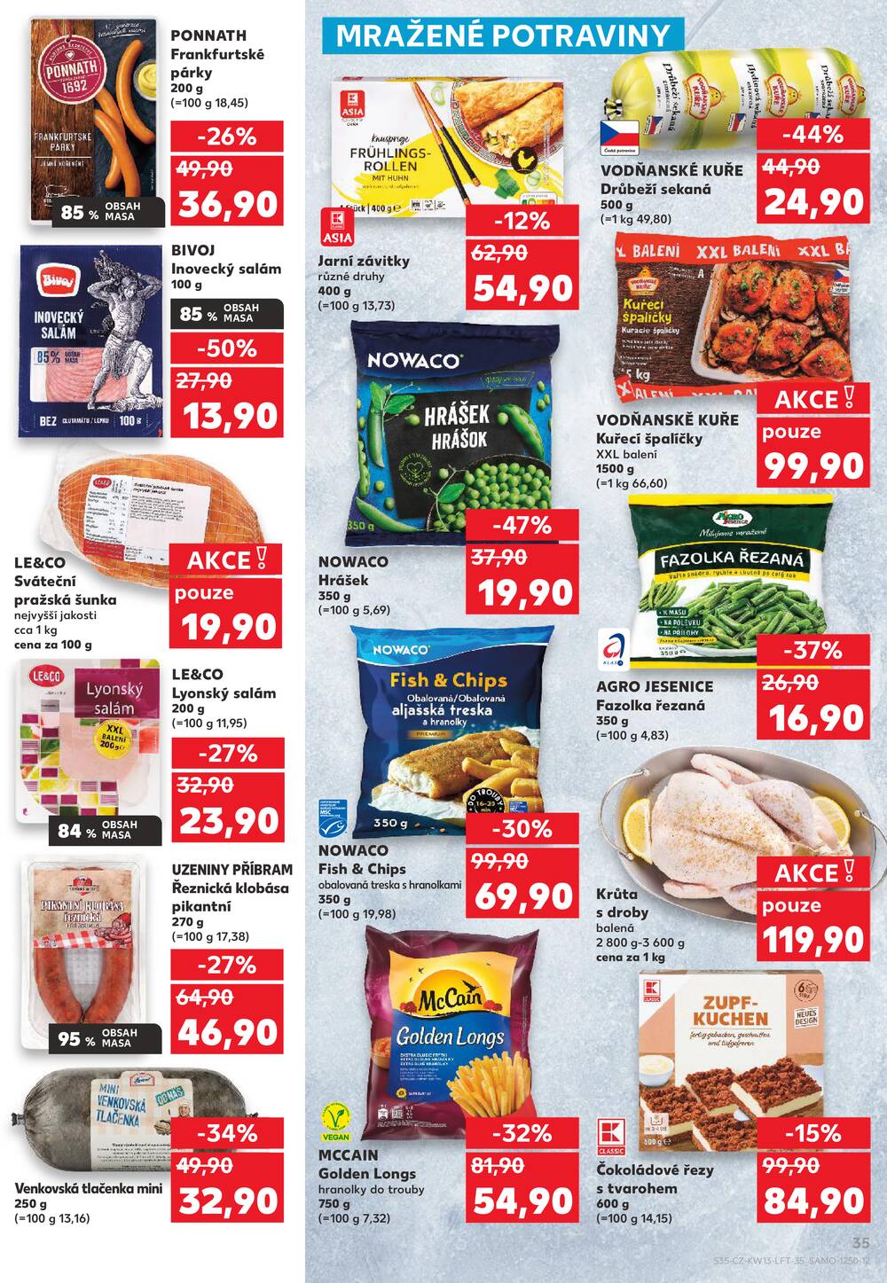 Kaufland 25.3. - 31.3. - Kaufland - Třeboň