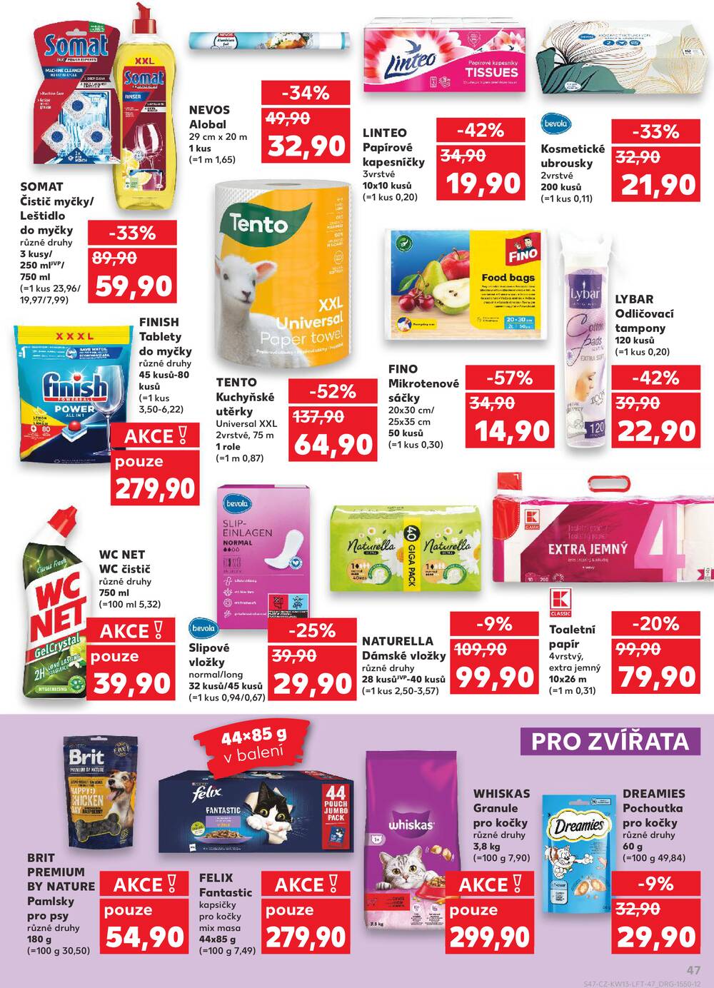 Leták Kaufland - Kaufland 25.3. - 31.3. - Kaufland - Strakonice - strana 47