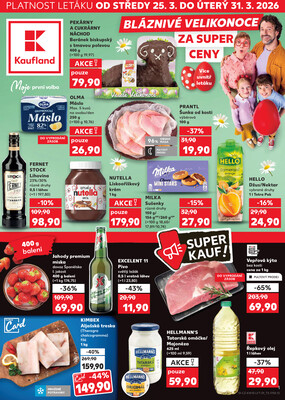 Leták Kaufland 25.3. - 31.3. - Kaufland - Trutnov