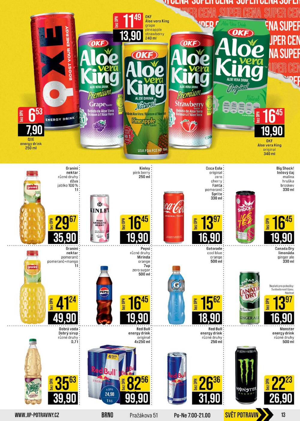 Leták JIP - JIP Cash & Carry České Budějovice, Most, Náchod, Polička, Sušice a Svoboda nad Úpou od 25.3. do 31.3.2026 - strana 13