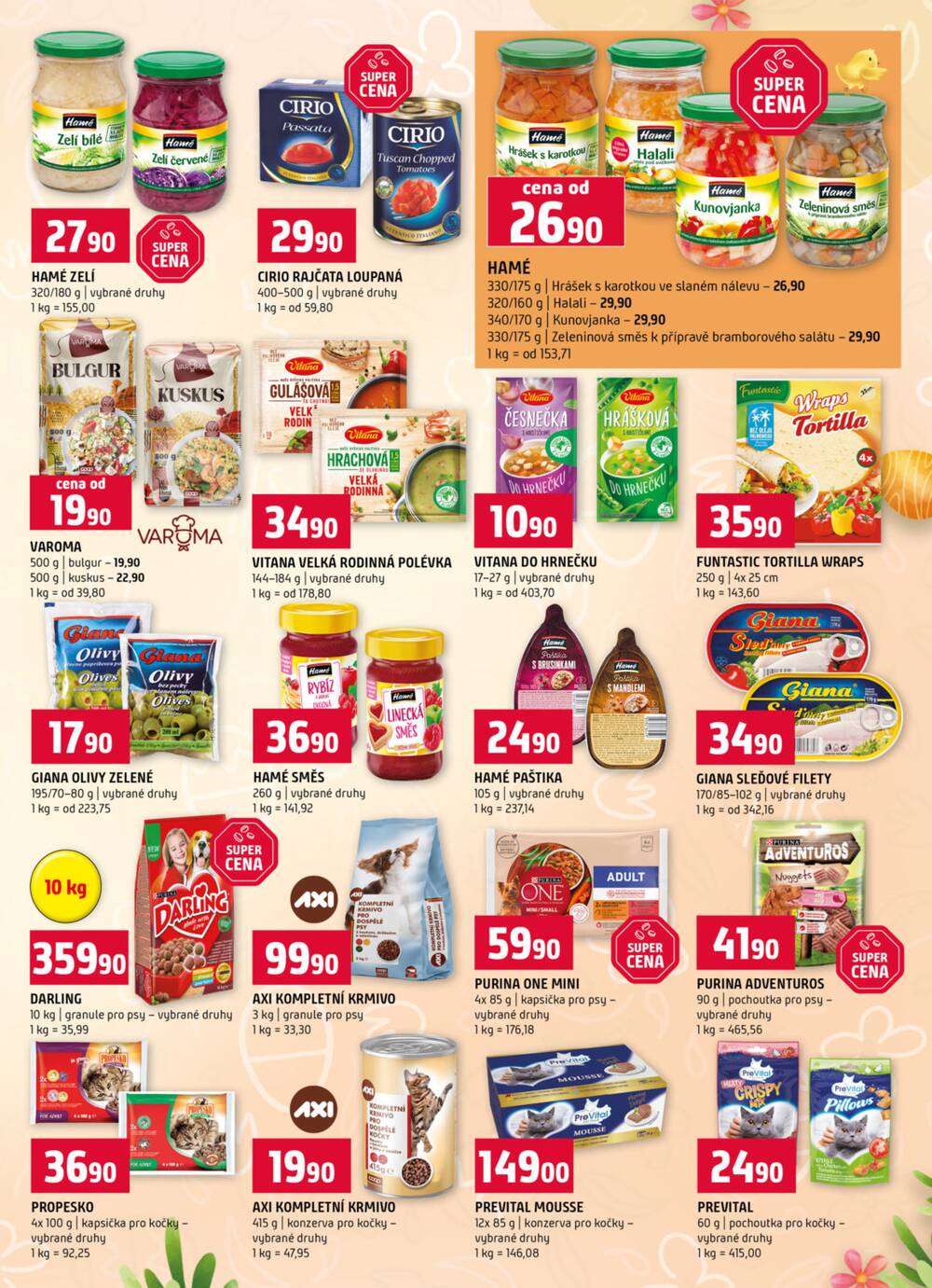 Leták Terno - Terno České Budějovice, Třeboň, Trhové sviny, Bechyně, Týn nad Vltavou od 1.4. do 7.4.2026 - strana 11